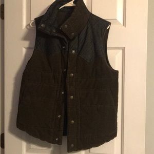 Urban outfitter reversible denim and corduroy vest